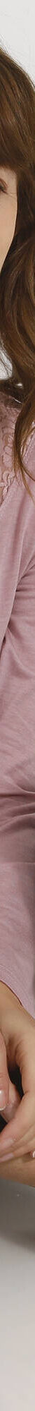 T-shirt chaleur manches longues en laine mélangée (rose grisé) T-shirt chaleur manches longues en laine mélangée (rose grisé)